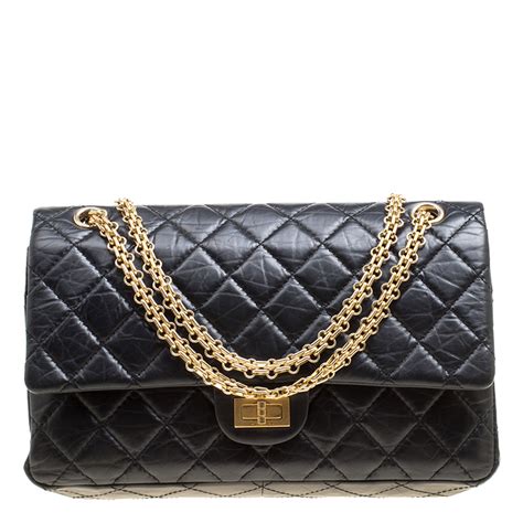 reissue chanel 226|Chanel quilted reissue shoulder bag.